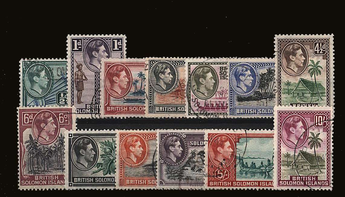 A superb fine used set of thirteen.
<br/><b>BBJ</b