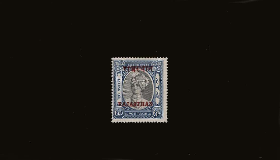 The 6a Black and Pale Blue<br/>
A superb unmounted mint single.
<br/><b>BBJ</b