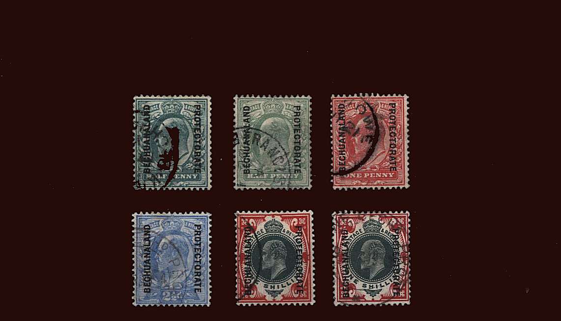 A superb fine used set of six.<br/>SG Cat £300
<br/><b>BBM</b>