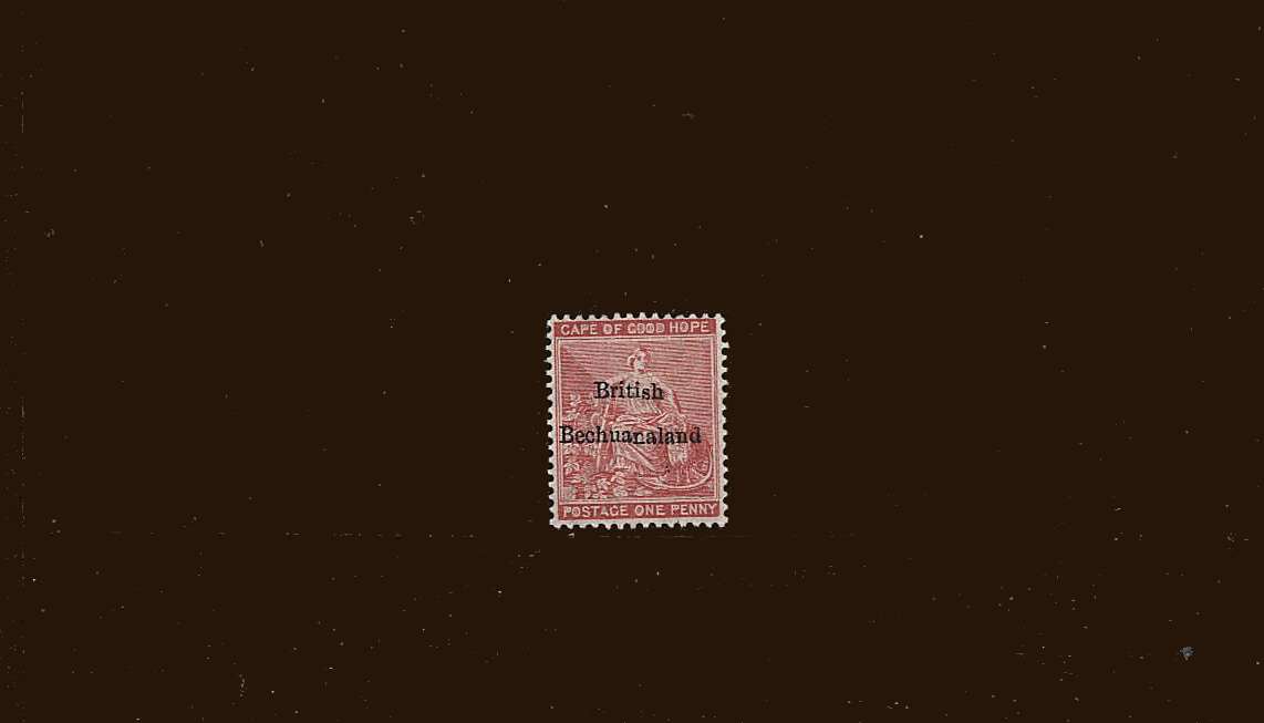 1d Rose-Red<
A fine bright and fresh very lightly mounted mint stamp. Lovely!<br/>
SG Cat £28
<br/><b>BBM</b>