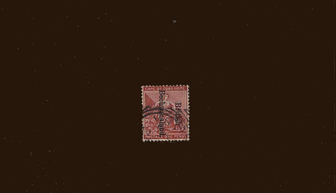 1d Carmine-Red<br/>
A superb fine used single<br/>
SG Cat £5
 
<br/><b>BBM</b>