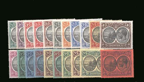 The George 5th Definitive set of twenty-one superb unmounted mint<br/> A very rare set to find unmounted and so pristine! 
<br/><b>BBP</b>