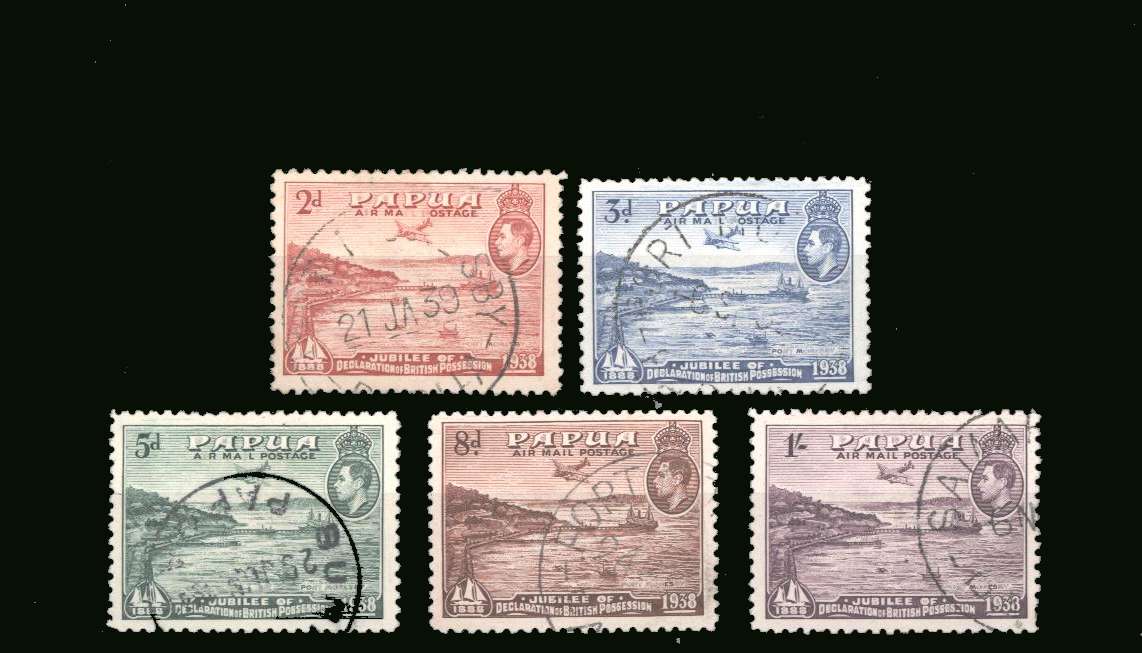 50th Anniversay of Declartion of British Possesion<br/>
A superb fine used set of five.
SG Cat £55.00
<br/><b>BBP</b>