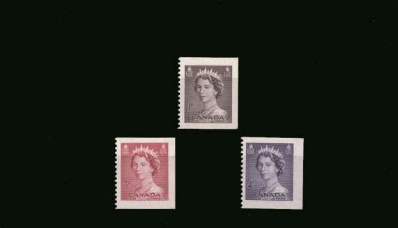 The booklet singles set of three very lightly mounted mint.
<br/><b>BBP</b>