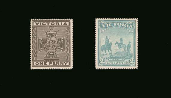 Anglo-Boer War Patriotic Fund<br/>
The famous CHARITY set of two good mounted mint.<br/>
SG Cat £460.00
<br/><b>BBP</b>