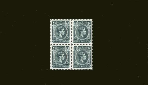 ½d Green<br/>in a superb unmounted mint block of four.<br/><b>BBT</b>