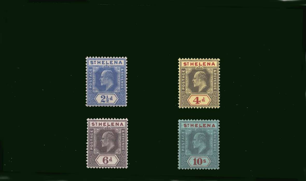 A fine and fresh lightly mounted mint set of four.<br/>SG Cat £275
<br><b>BBQ</b>