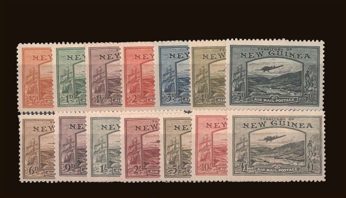 The <b>AIRS</b> set of fourteen superb unmounted mint.<br/>A very rare set to find unmounted mint so fine and fresh!<br/>
<b>9ERH9</b>