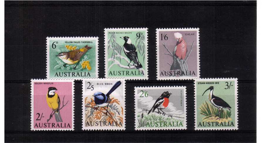 Birds - A superb unmounted mint set of seven.
<br><b>BBJ</b>