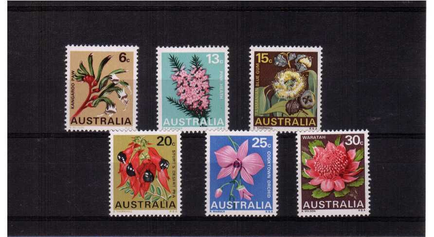 A superb unmounted mint set of six.<br/><b>ZAZ</b>