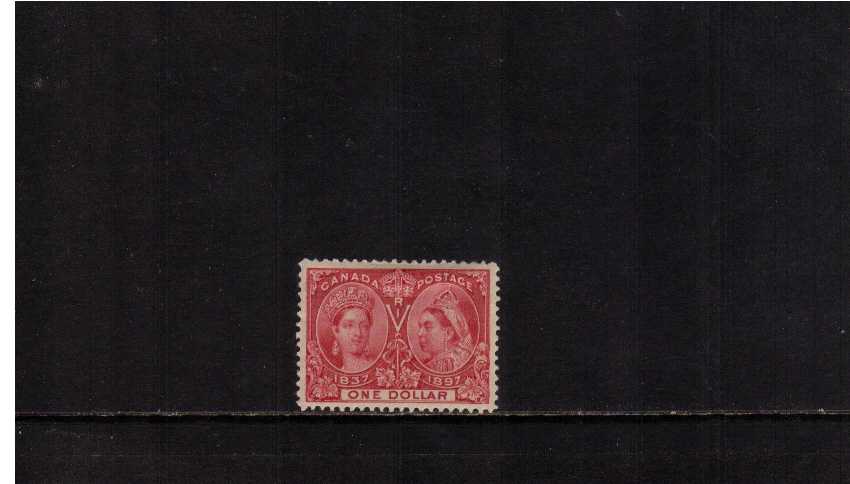 $1 Lake ''Queen Victoria Jubilee Issue''<br/>A lightly mounted mint superbly centered and bright a fresh. Pretty!